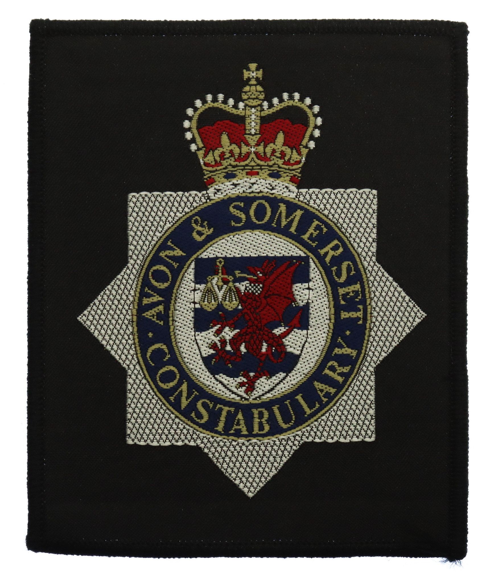 Avon & Somerset Constabulary Dog Handler Cloth Patch Badge