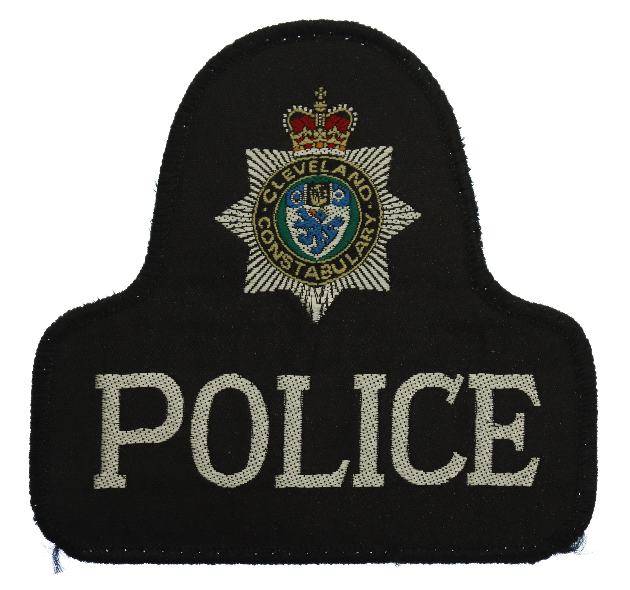 Cleveland Constabulary Police Cloth Bell Patch Badge