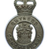 Gwynedd Constabulary Cap Badge - Queen's Crown
