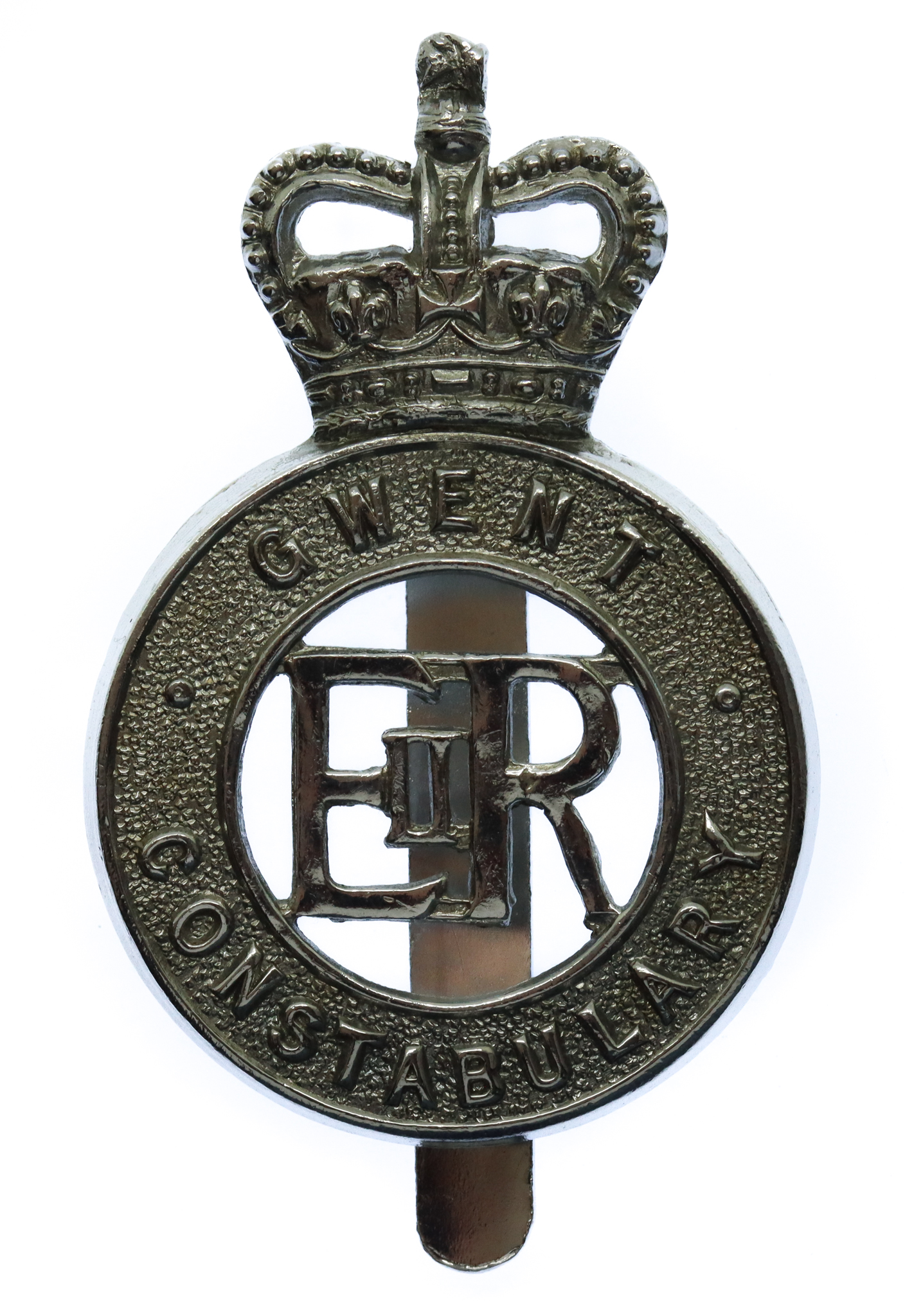 Gwent Constabulary Cap Badge - Queen's Crown