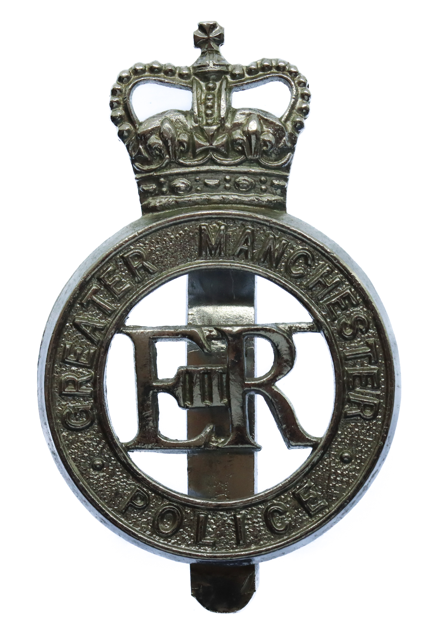 Greater Manchester Police Cap Badge - Queen's Crown