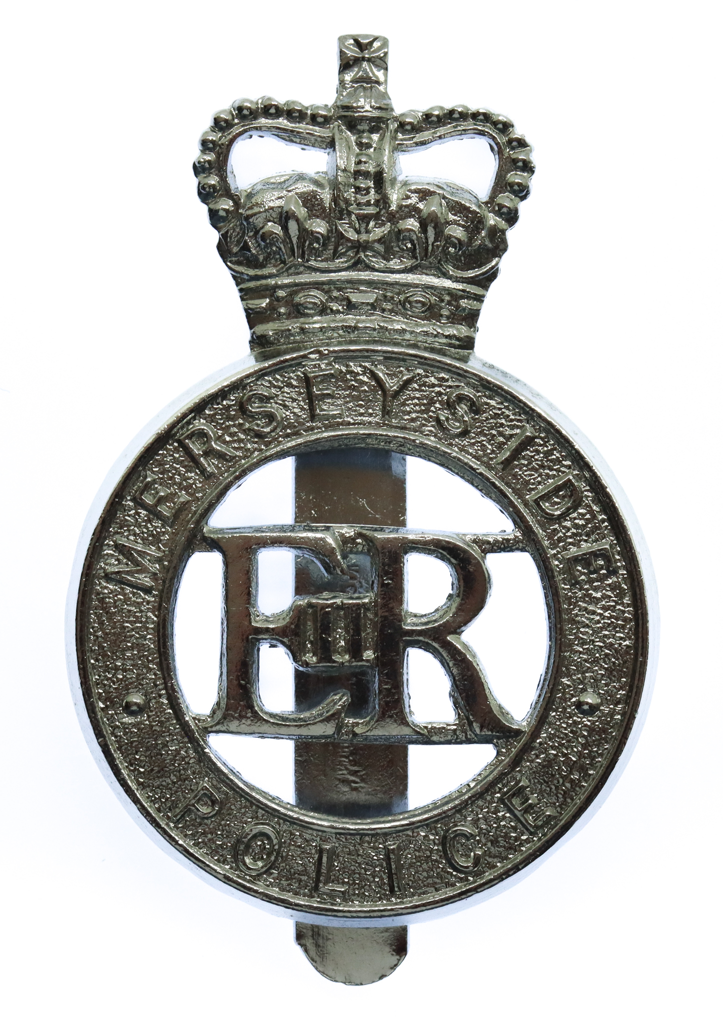 Merseyside Police Cap Badge - Queen's Crown