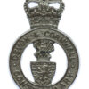 Devon & Cornwall Constabulary Cap Badge - Queen's Crown