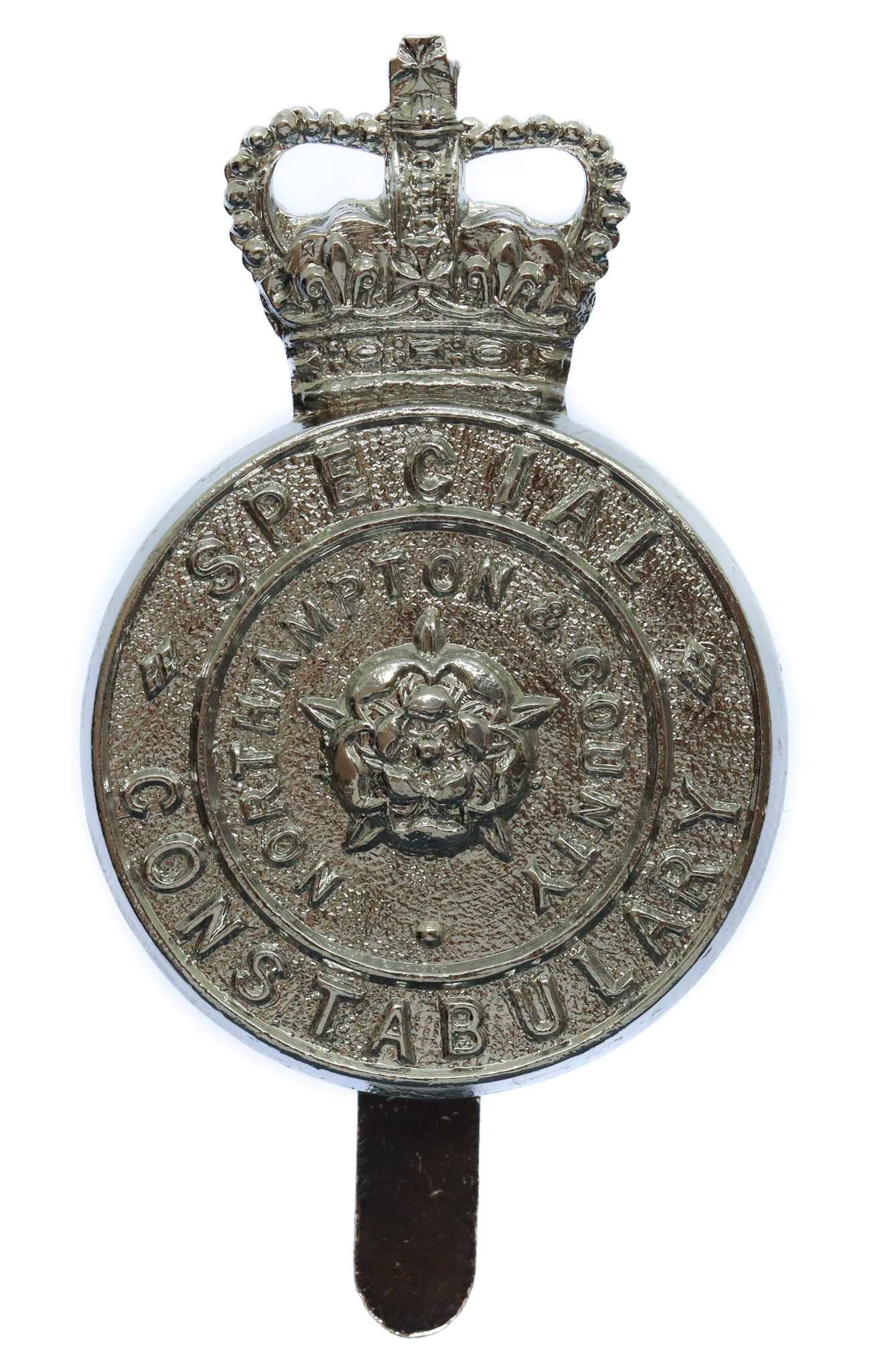 Northampton & County Special Constabulary Cap Badge - Queen's Crown