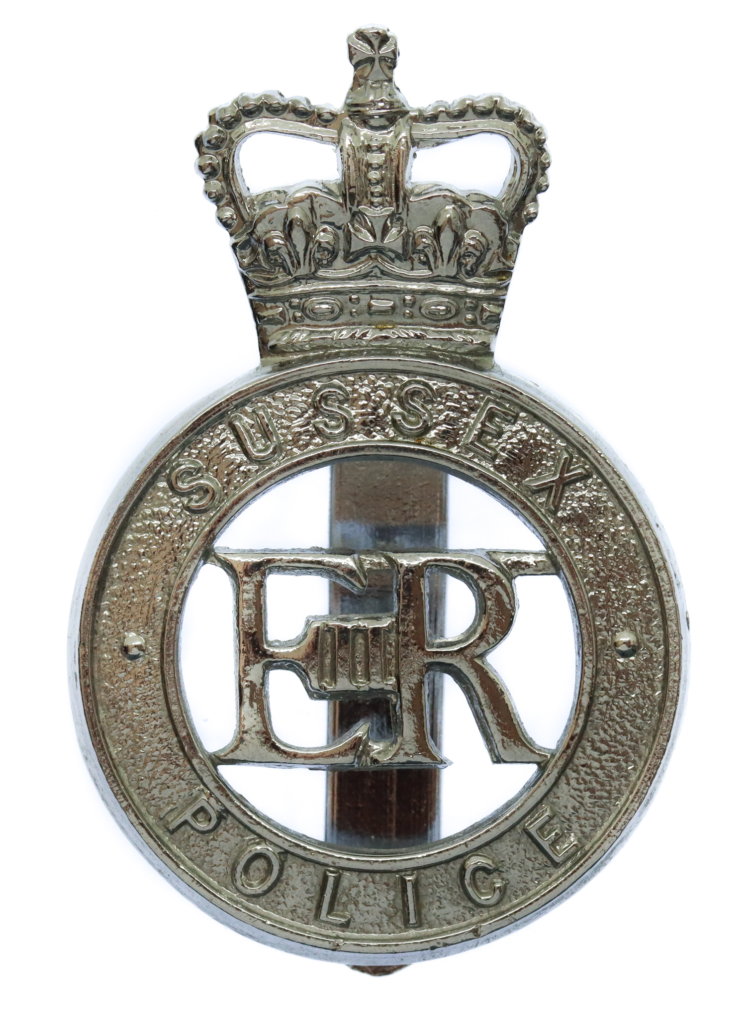 Sussex Police Cap Badge - Queen's Crown
