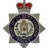 Port of Tilbury London Police Enamelled Cap Badge - Queen's Crown