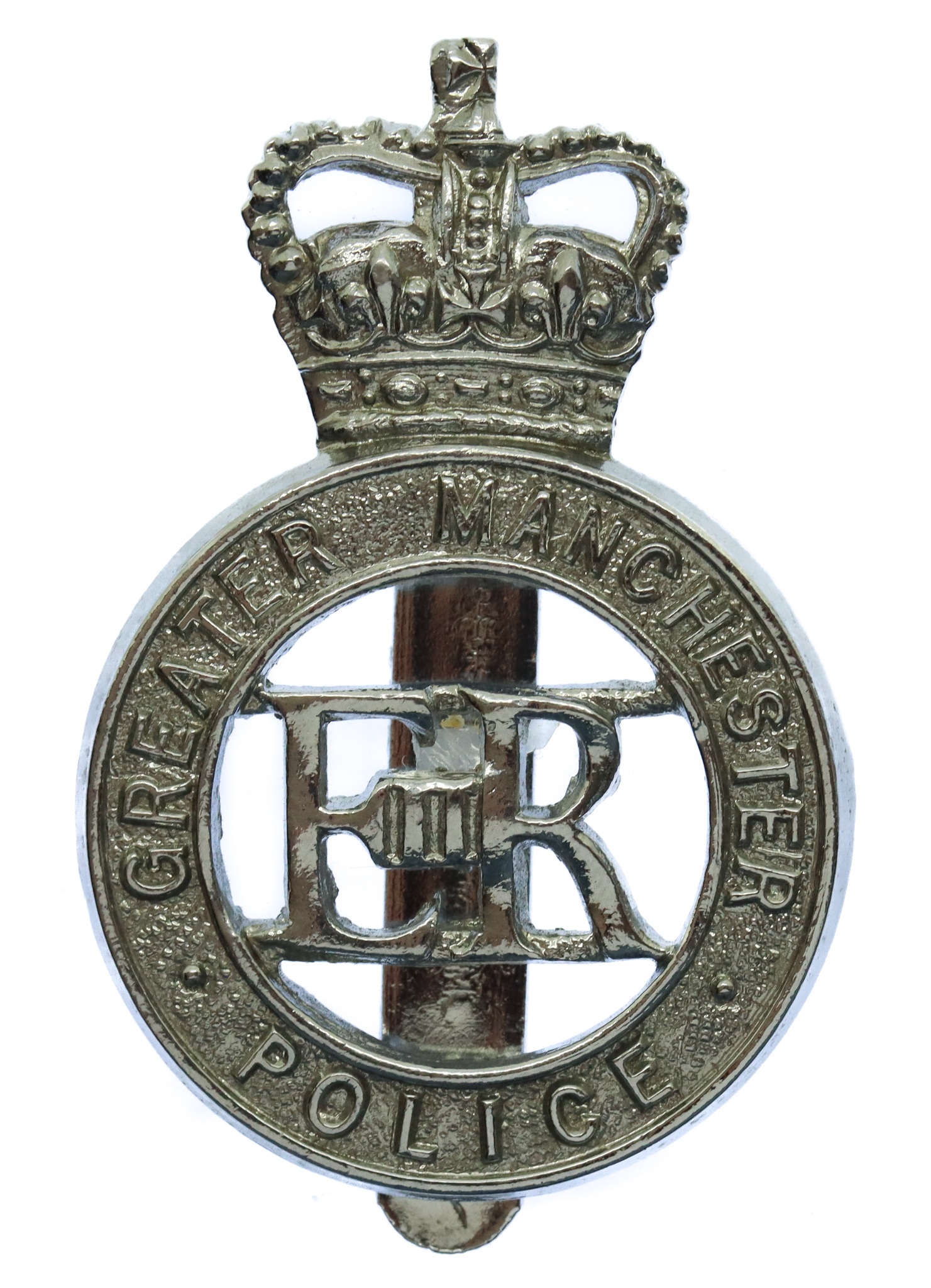 Greater Manchester Police Cap Badge - Queen's Crown