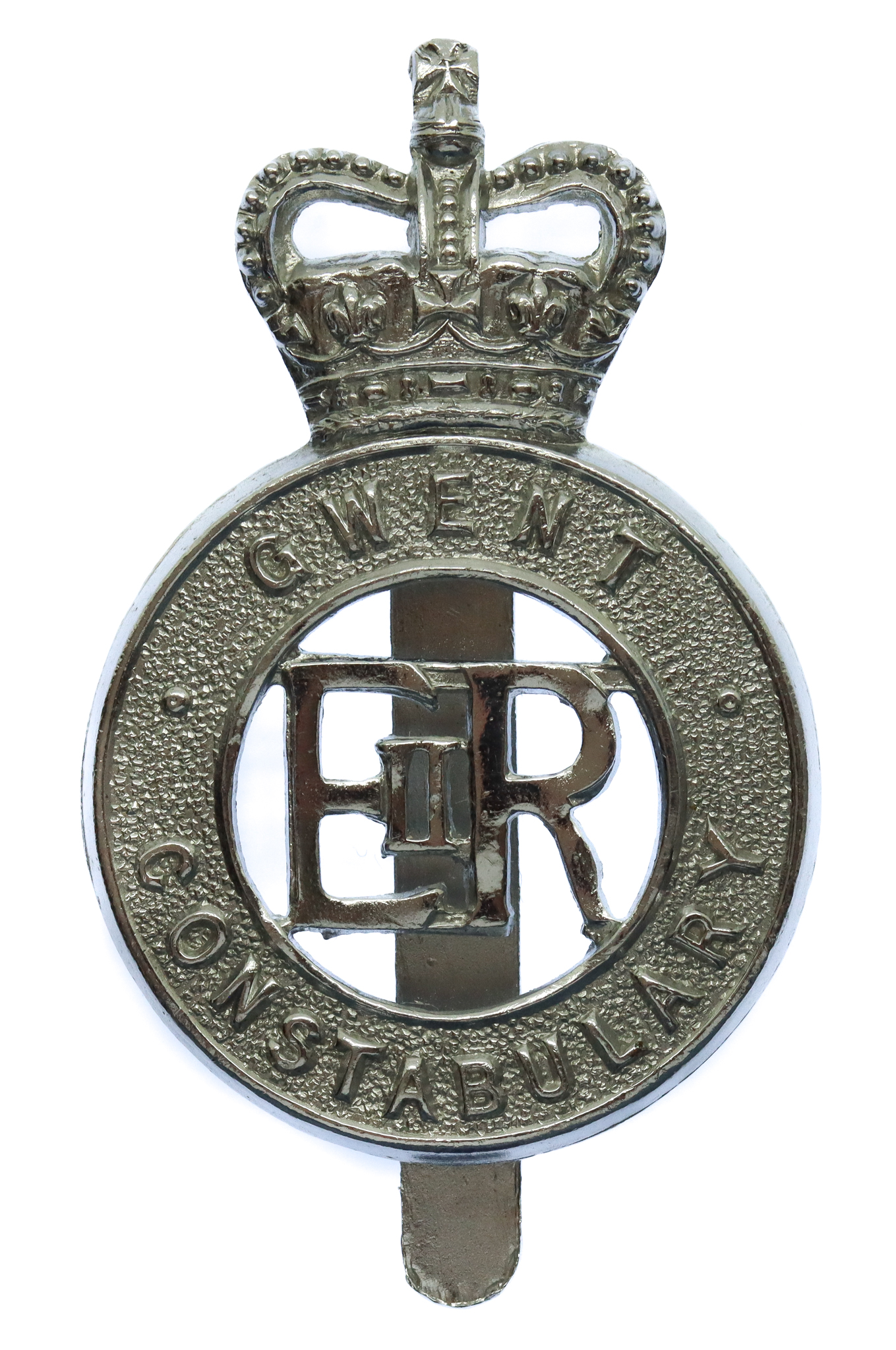 Gwent Constabulary Cap Badge - Queen's Crown