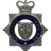 Cheshire Constabulary Senior Officer's Enamelled Cap Badge - Queen's Crown
