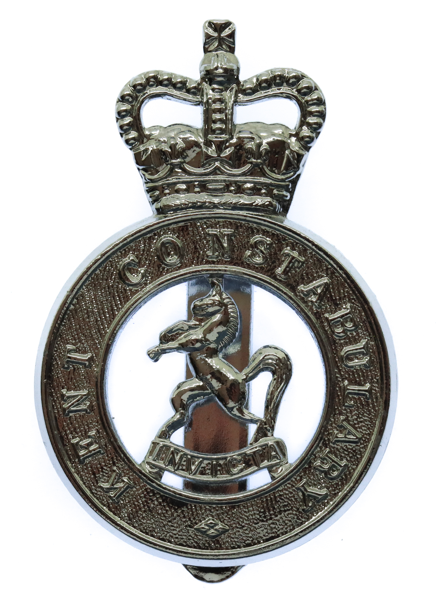 Kent Constabulary Cap Badge - Queen's Crown