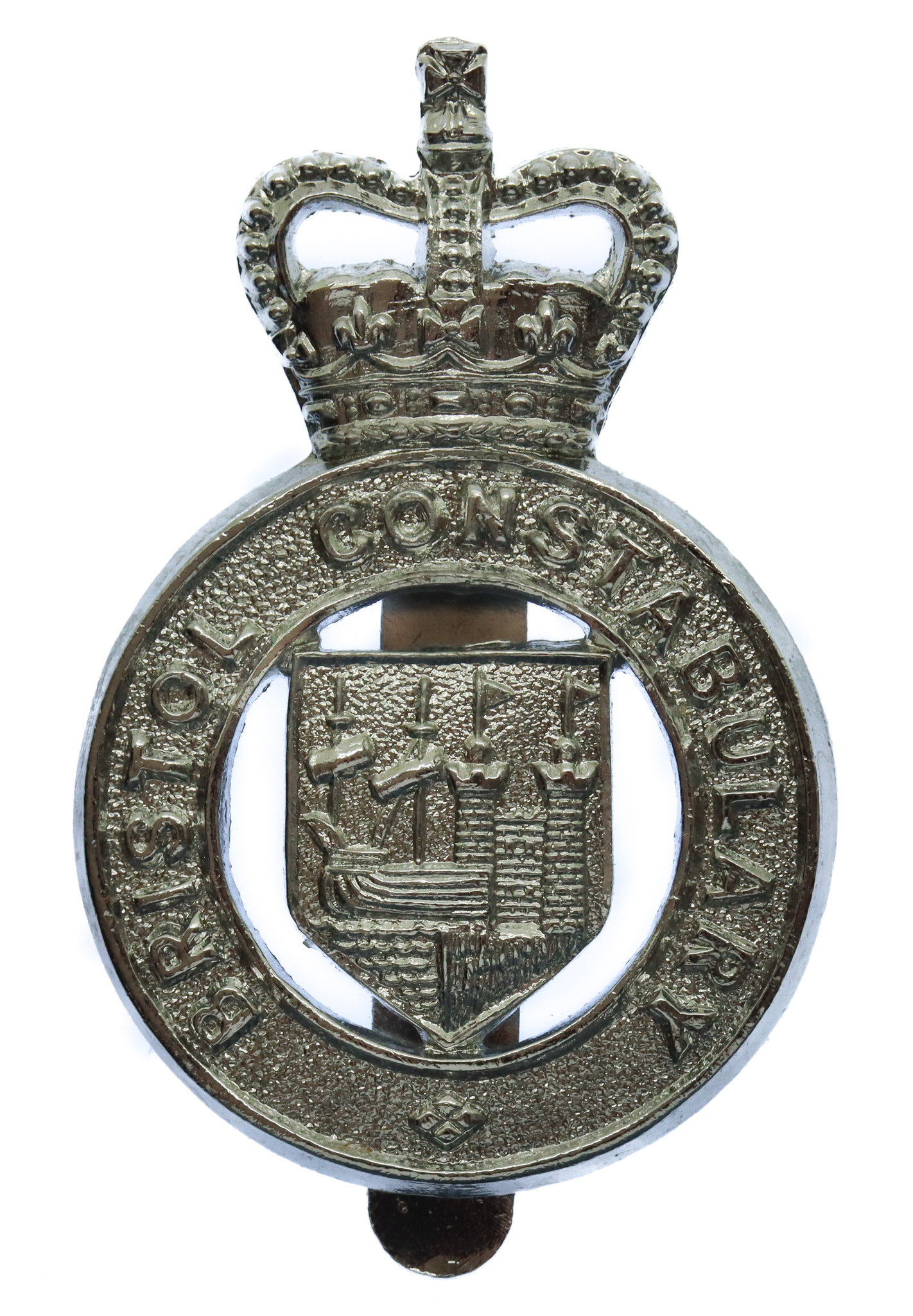 Bristol Constabulary Cap Badge - Queen's Crown