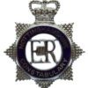 Nottinghamshire Constabulary Senior Officer's Enamelled Cap Badge - Queen's Crown