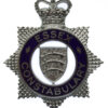 Essex Constabulary Senior Officer's Enamelled Cap Badge - Queen's Crown