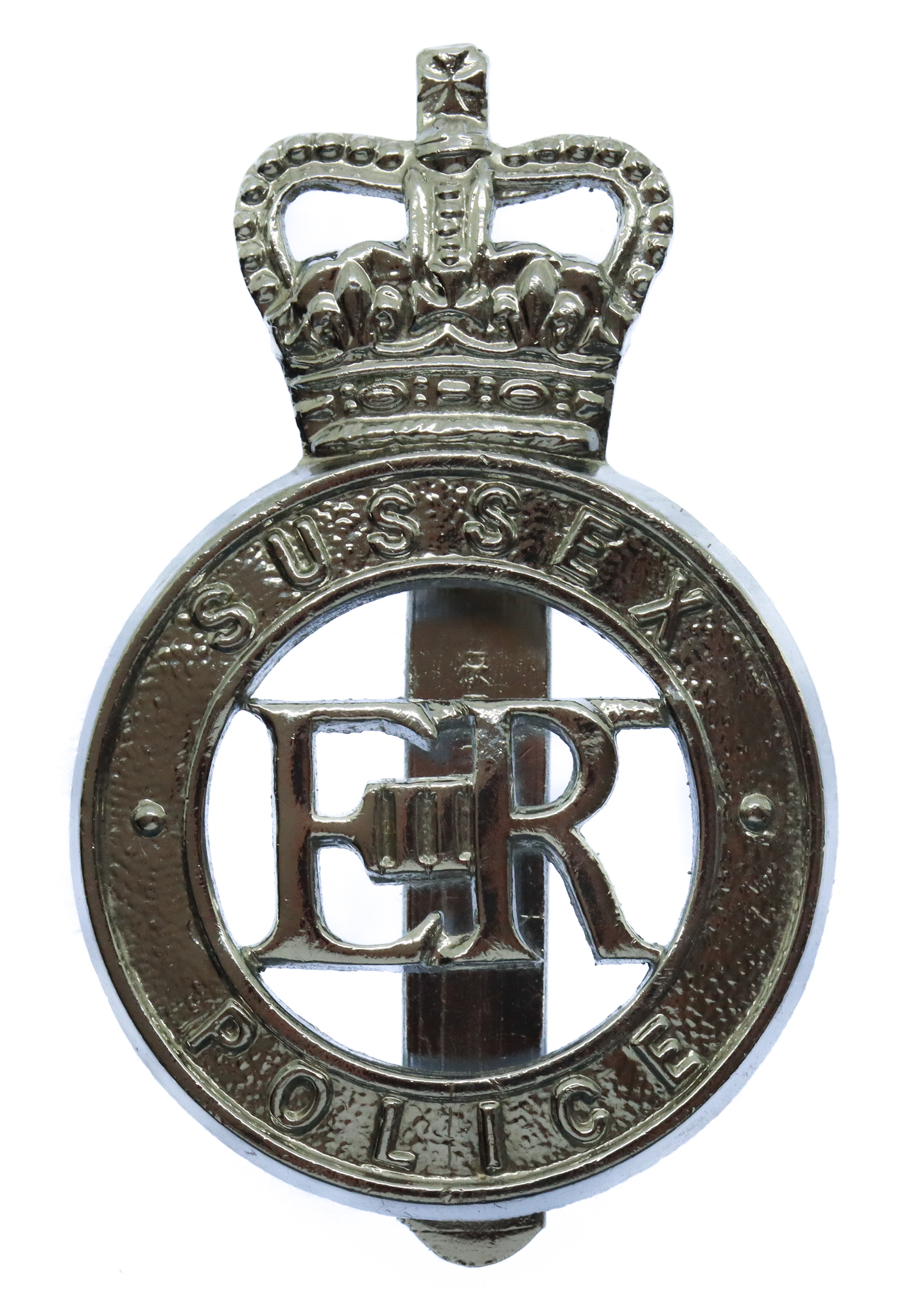 Sussex Police Cap Badge - Queen's Crown