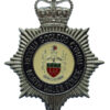 North Wales Police (Heddlu Gogledd Cymru) Enamelled Cap Badge - Queen's Crown