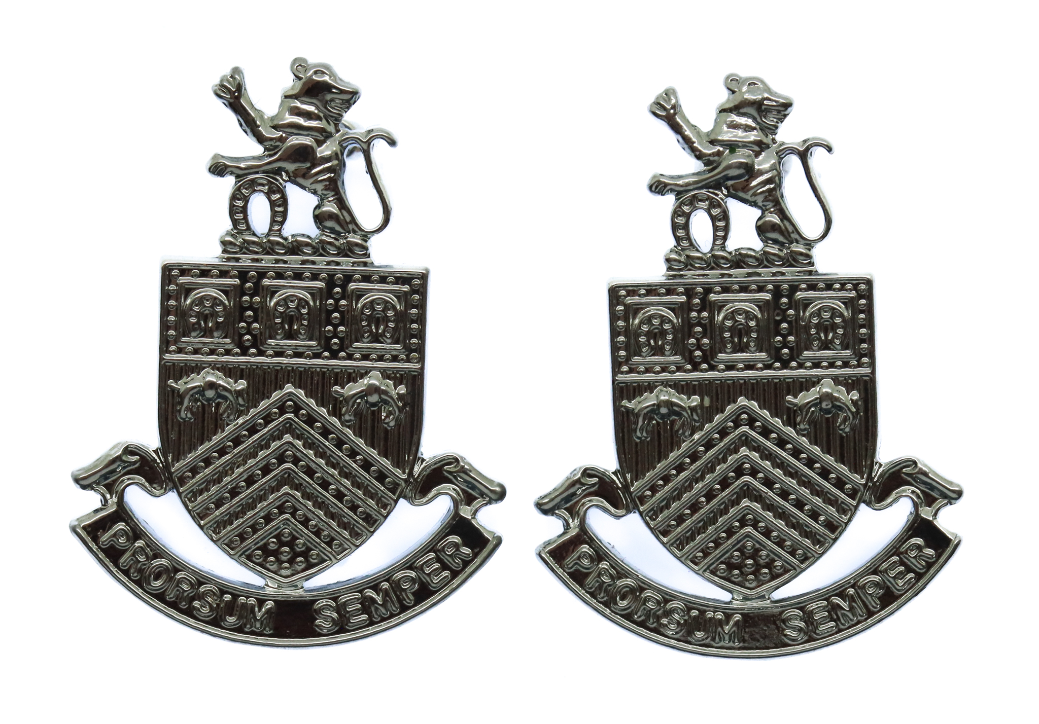 Pair of Gloucestershire Constabulary Collar Badges