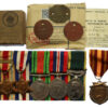 WW2 Territorial Efficiency Medal and Dunkirk Medal Group of Eight - Gnr. F. Smith, Royal Artillery