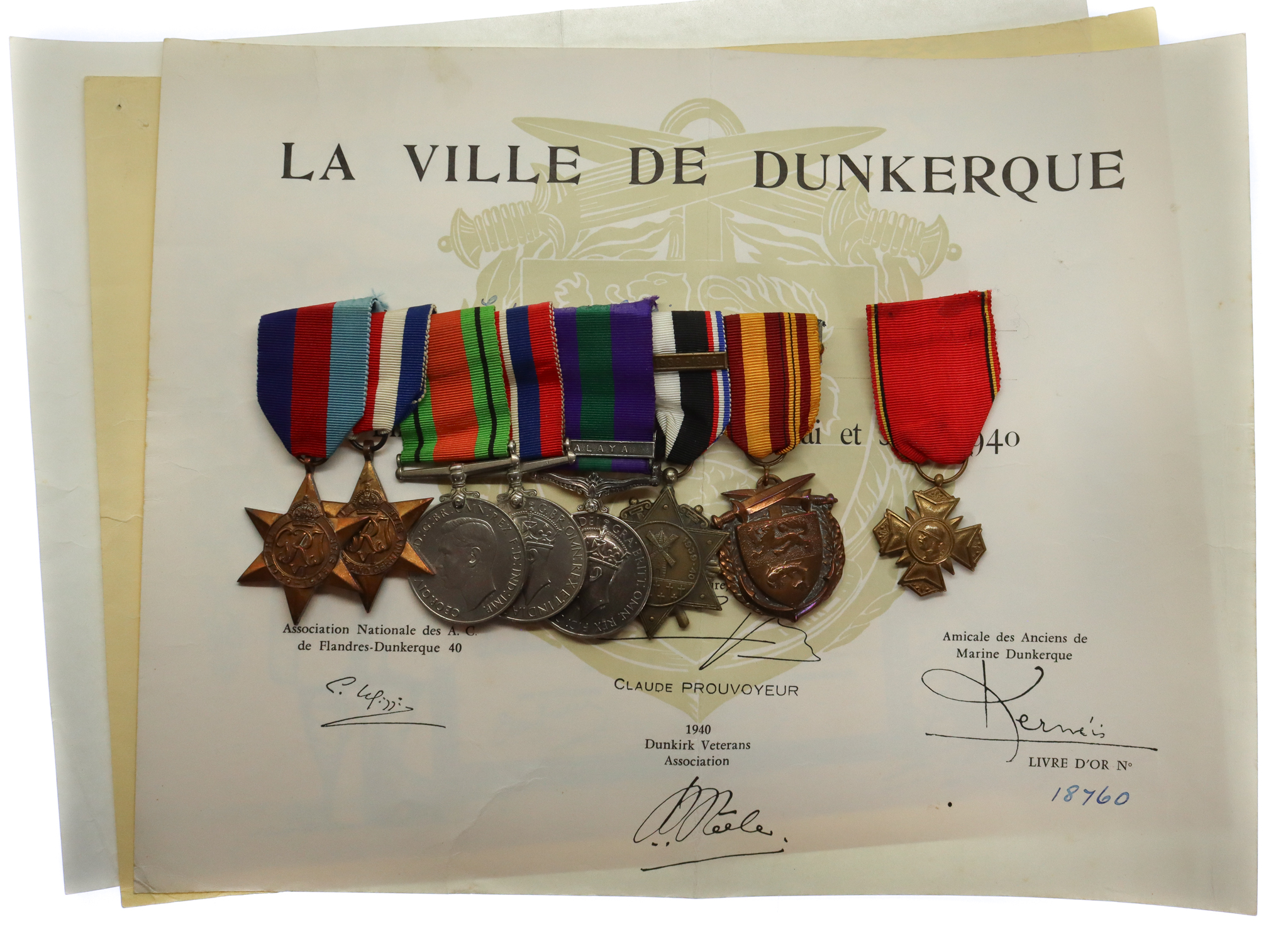 WW2 and GSM (Malaya) Medal Group of Eight - Gdsm. E. Ellis, Coldstream Guards