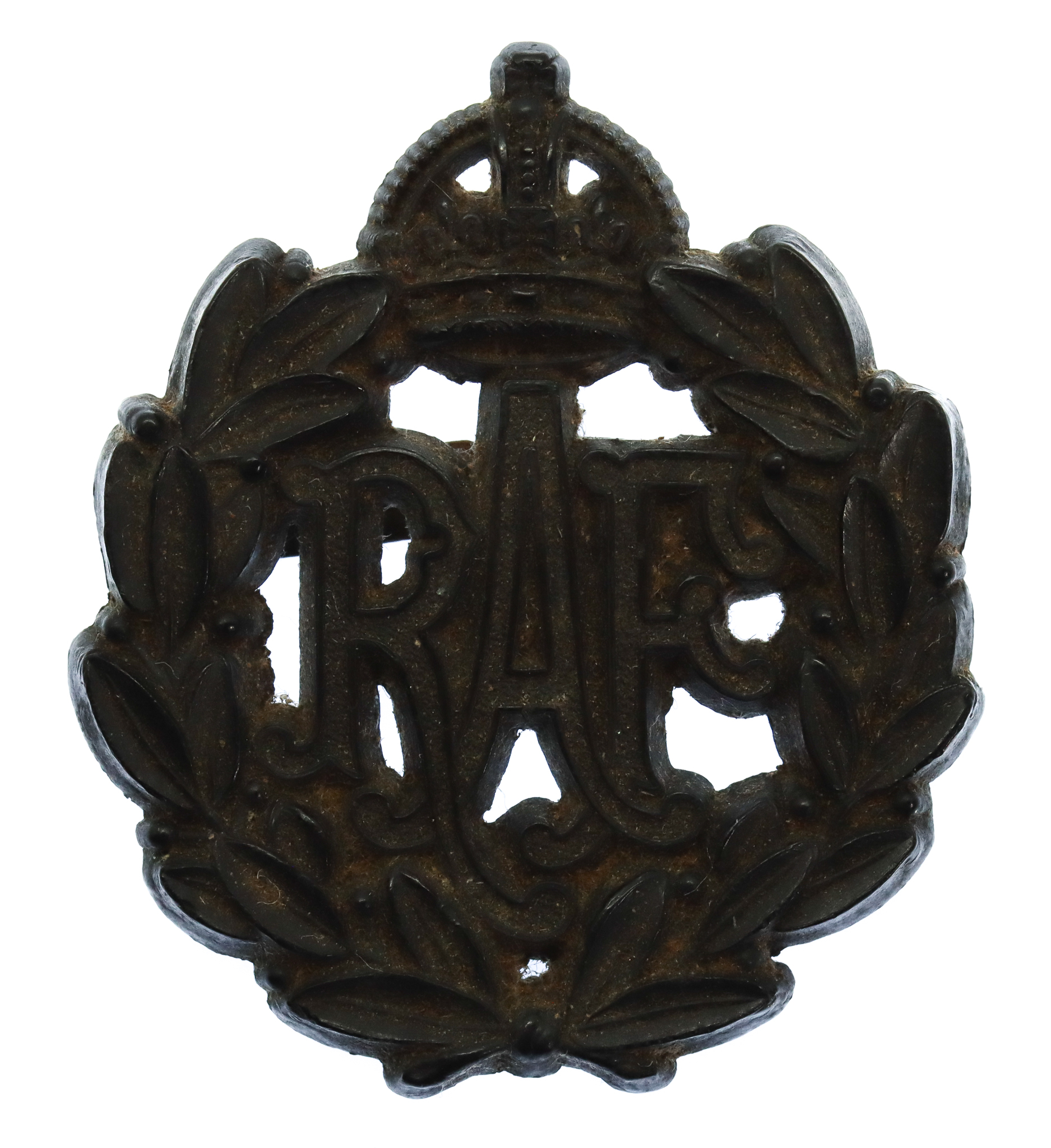 Royal Air Force (R.A.F.) WW2 Plastic Economy Cap Badge