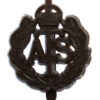 Auxiliary Territorial Service (A.T.S.) WW2 Plastic Economy Cap Badge