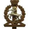 Royal Army Veterinary Corps (R.A.V.C.) Bi-Metal Cap Badge - King's Crown