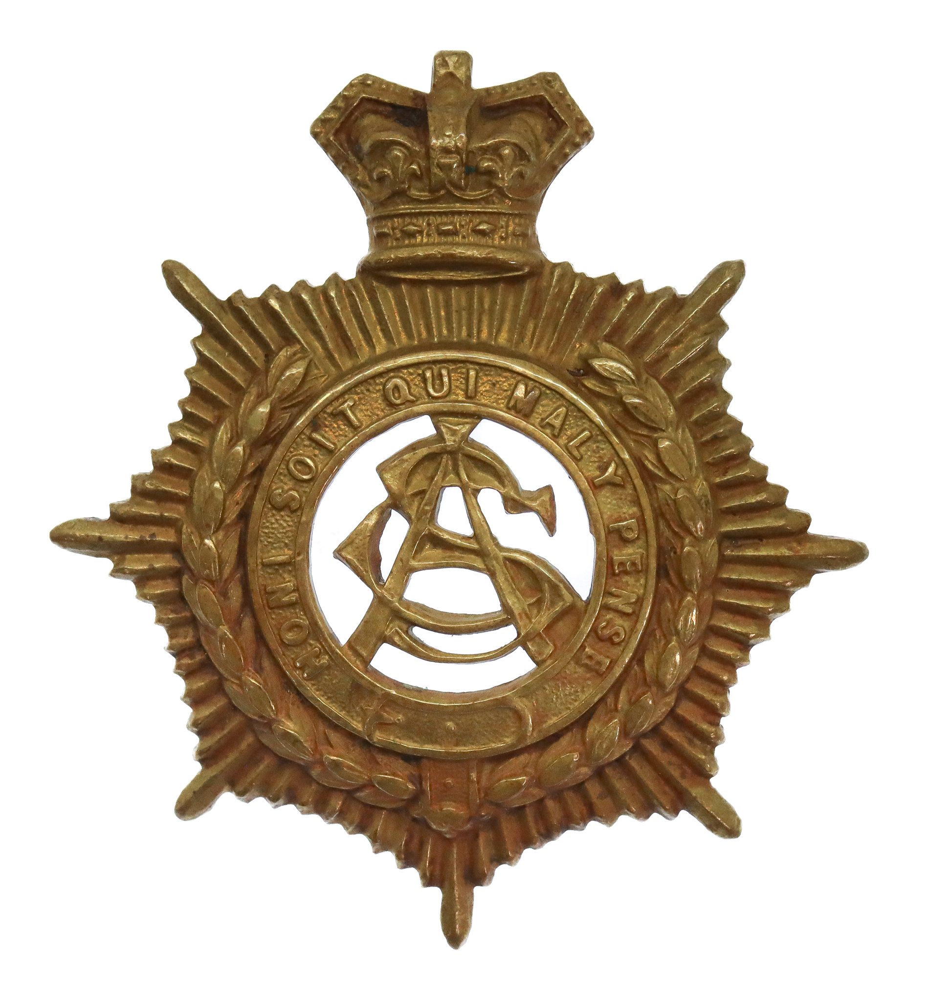 Victorian Army Service Corps (A.S.C.) Cap Badge 