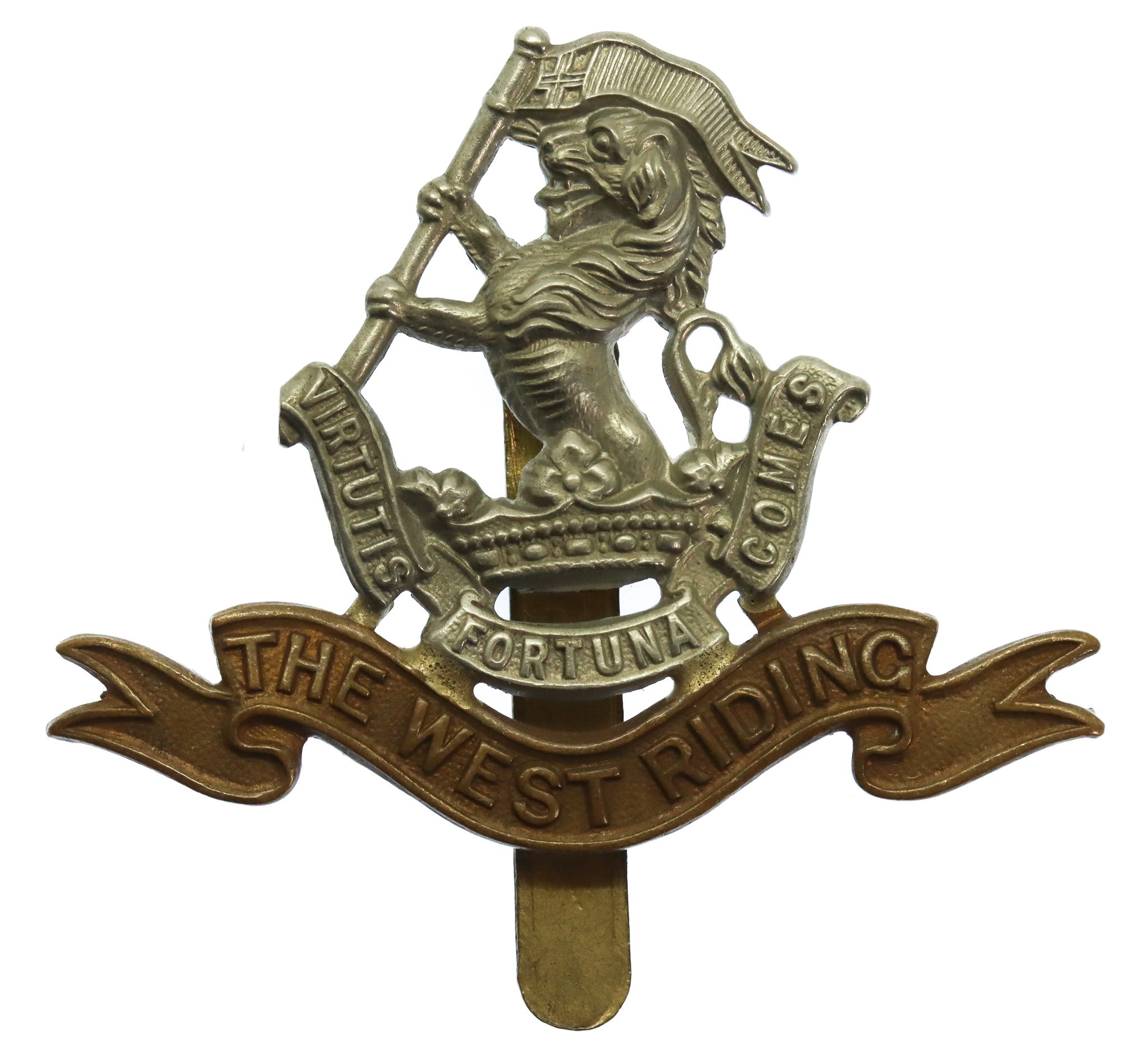West Riding Regiment (Duke of Wellington's) Cap Badge