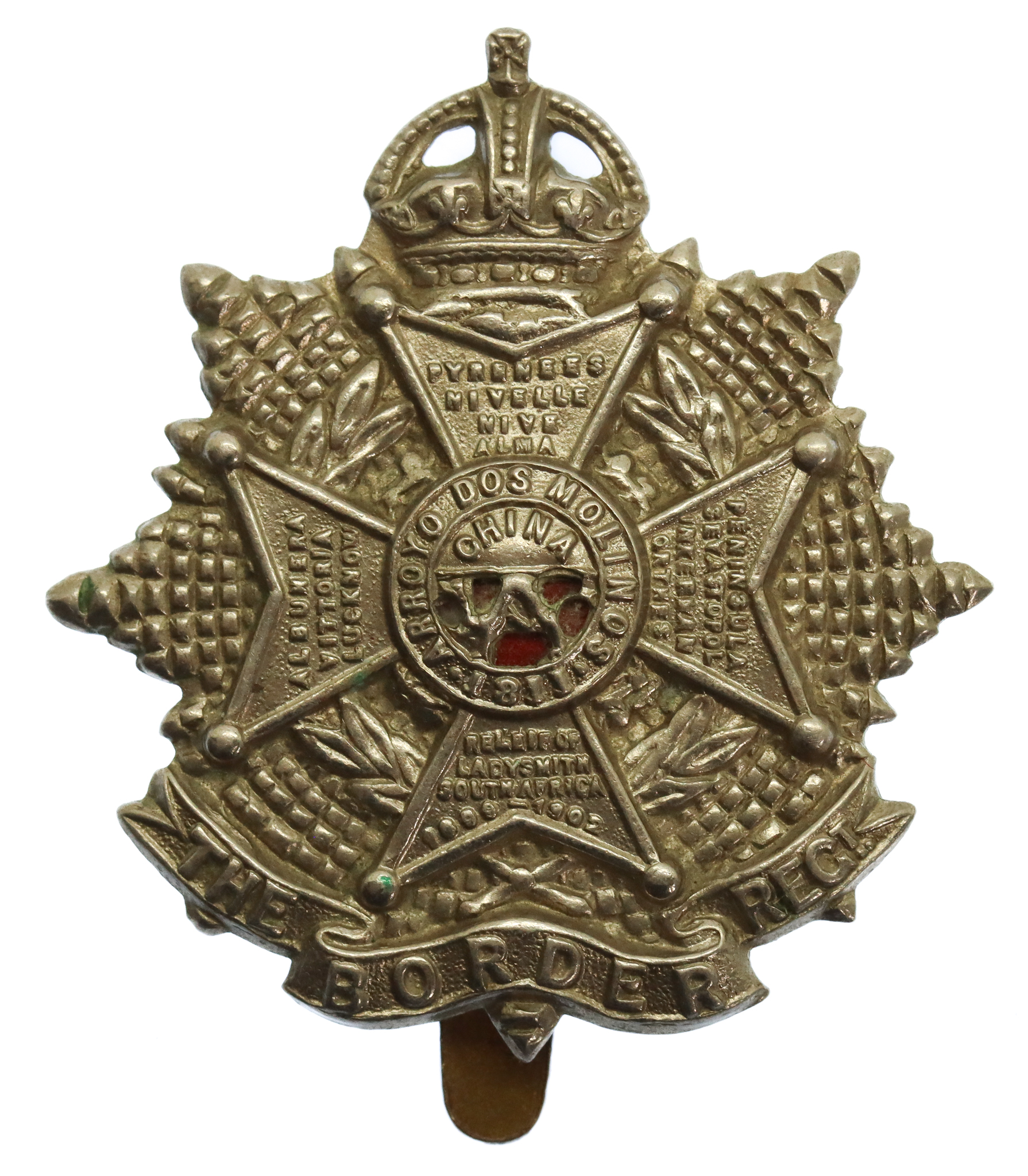 Border Regiment Cap Badge - King's Crown