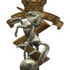 Royal Electrical & Mechanical Engineers (R.E.M.E.) Bi-Metal Cap Badge - King's Crown (2nd Pattern)