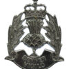 Scottish Police Forces Cap Badge - Queen's Crown
