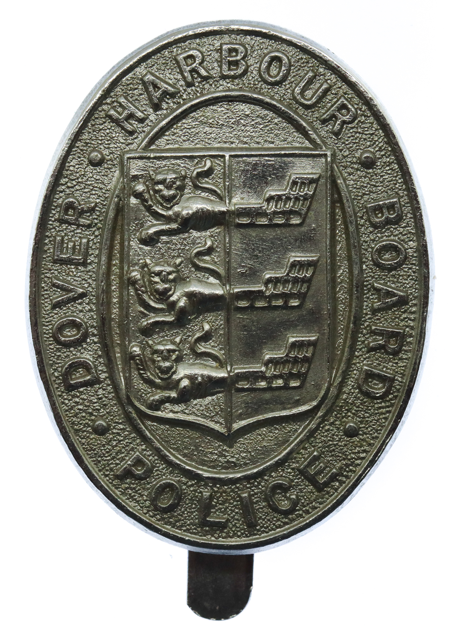 Dover Harbour Board Police Cap Badge