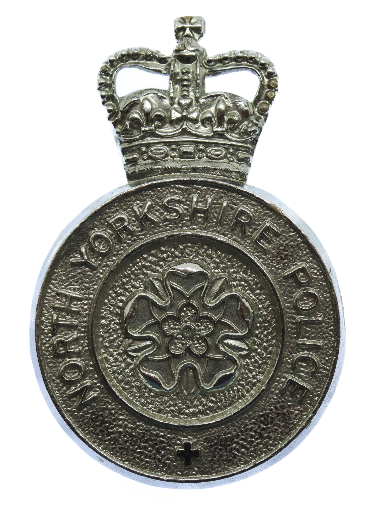North Yorkshire Police Cap Badge - Queen's Crown