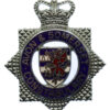 Avon & Somerset Constabulary Enamelled Star Cap Badge - Queen's Crown