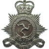 Isle of Man Constabulary Helmet Plate - Queen's Crown