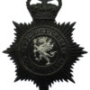 Somersetshire Constabulary Night Helmet Plate - Queen's Crown
