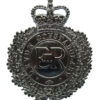 Devon Constabulary Wreath Helmet Plate - Queen's Crown