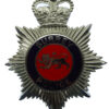 Surrey Police Enamelled Helmet Plate - Queen's Crown