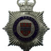 British Transport Police (B.T.P.) Enamelled Helmet Plate - Queen's Crown