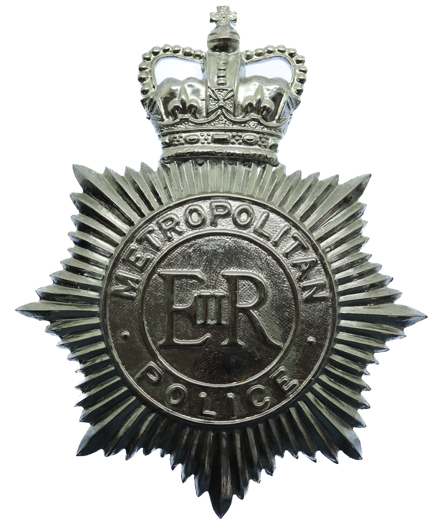 Metropolitan Police Helmet Plate - Queen's Crown