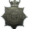 Derbyshire Constabulary Helmet Plate - Queen's Crown