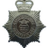 Cambridgeshire Constabulary Helmet Plate - Queen's Crown