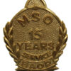 Mixed Services Organisation (MSO) British Army of the Rhine (BAOR) 15 Years Service Badge