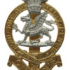 Queen's Royal Regiment Anodised (Staybrite) Cap Badge