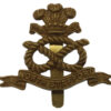 North Staffordshire Regiment WW1 All Brass Economy Cap Badge
