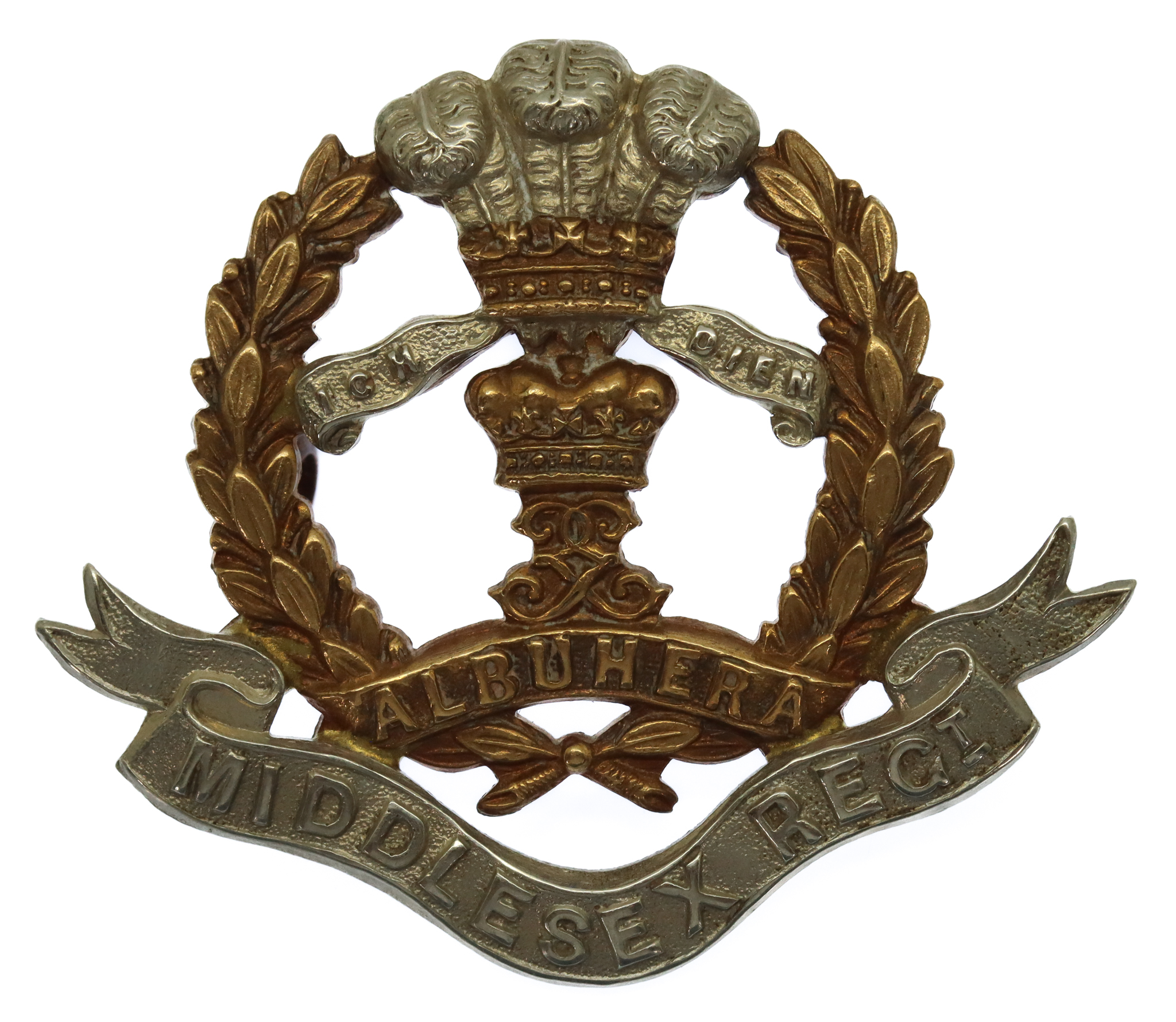Victorian/Edwardian Middlesex Regiment Cap Badge 