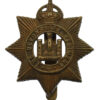 Devonshire Regiment WW1 All Brass Economy Cap Badge