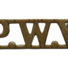 South Lancashire Regiment (P.W.V.) Shoulder Title