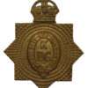 1st King's Dragoon Guards WW1 All Brass Economy Cap Badge
