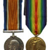 WW1 British War & Victory Medal Pair - Gnr. W.J. Smith, Royal Artillery
