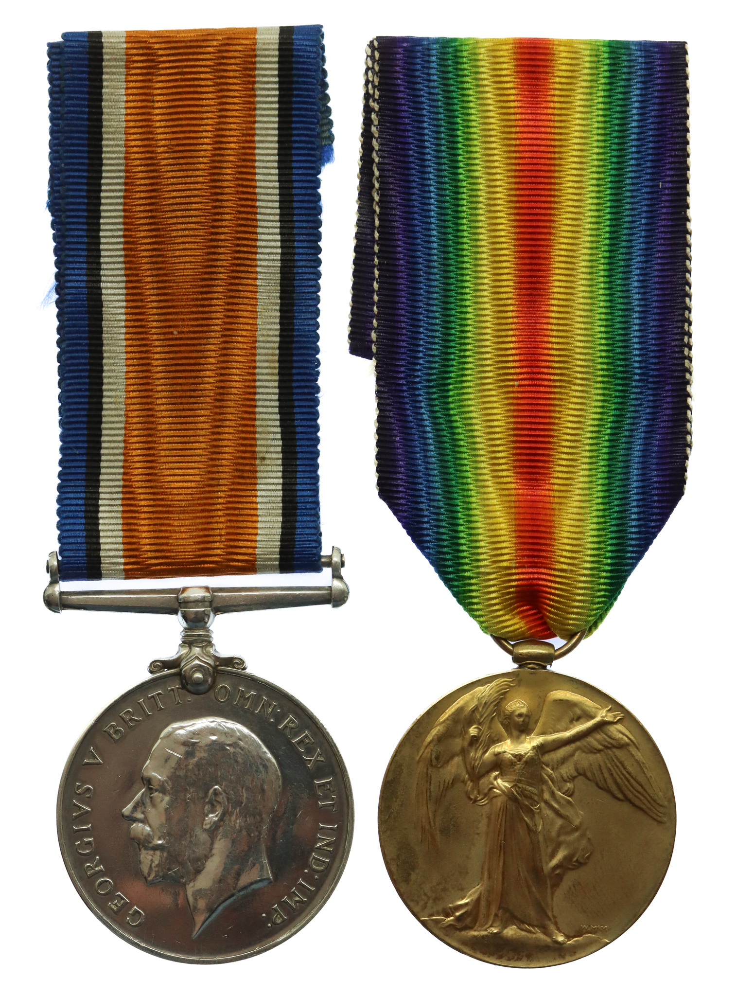 WW1 British War & Victory Medal Pair - Gnr. W.J. Smith, Royal Artillery